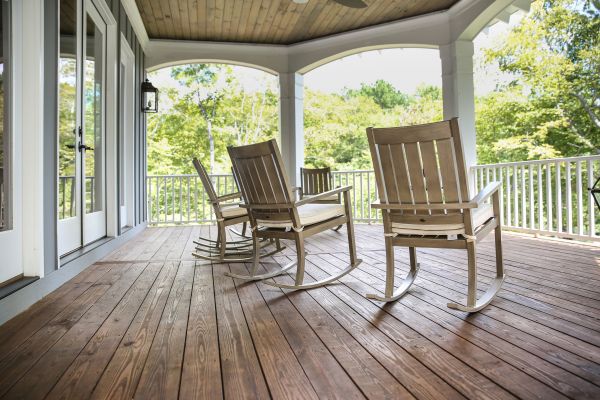 Wooden Porch Construction in Grand Rapids